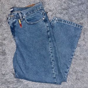 Tommy Hilfiger Crop Straight Leg Jeans